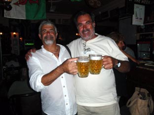 Bob & Guy in the pub