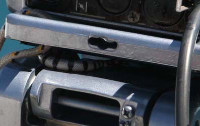 Looking too much like a rope, the snake snoozes